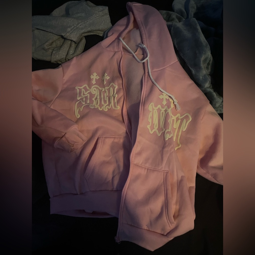 SHEIN Soft Pink Fleece